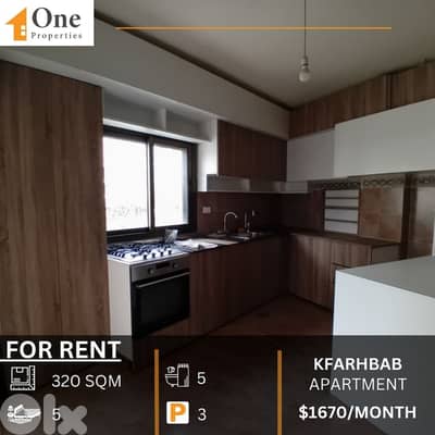 APARTMENT FOR RENT IN KFARHBAB