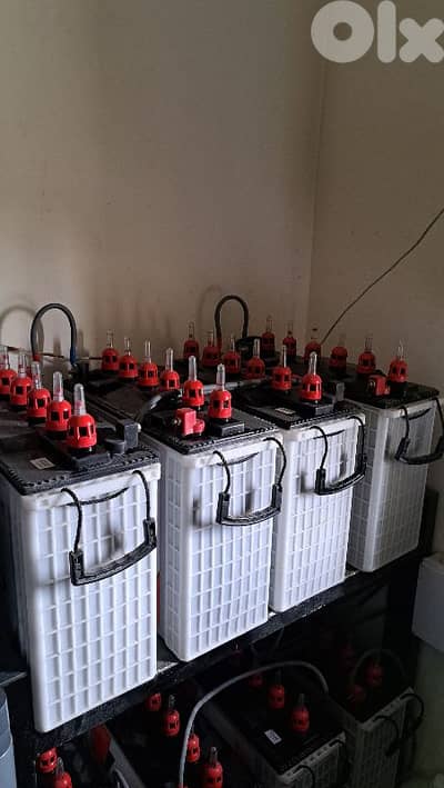 Used batteries 280 Ah