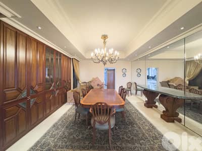 Furnished apartmemt with sea view for sale in Rabieh FIR2958