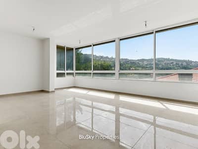 Apartment with Terrace For SALE In Qonnabet Broumana شقة للبيع #SS