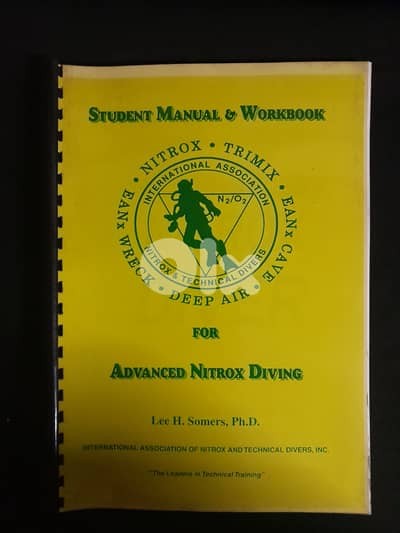 International Association of Nitrox and Technical Divers-IANTD Manual