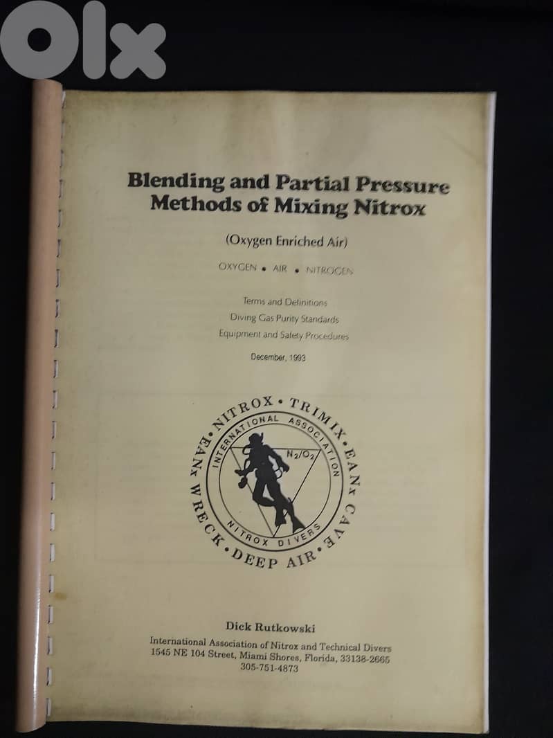 International Association of Nitrox and Technical Divers-IANTD Manual 6