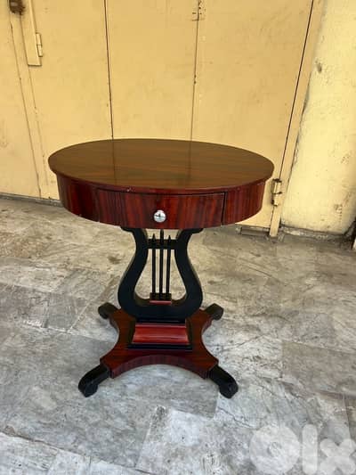 Vintage table art deco 1950 طاولة ارديكو تصميم الخمسنيات ناعمة مميزة