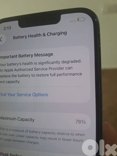 ايفون ١٣  برو ١٢٨ جيغا