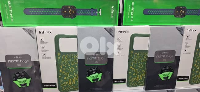 infinix note edge 256gb/8ram +watch  270$