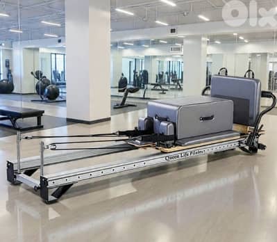 Aluminium pilates reformer Metallic