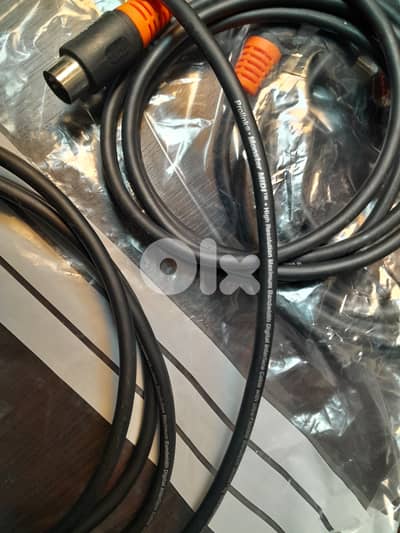 Bespeco Profational Noiseless Audio Studio Cable/MIDI 2m