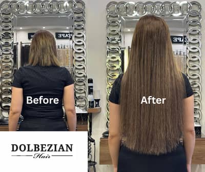 Human hair extensions