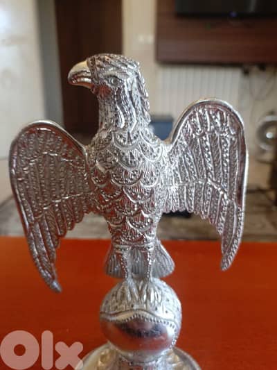 Antique 70-Year-Old Pure Silver  تمثال أنتيك من الفضة الخالصة