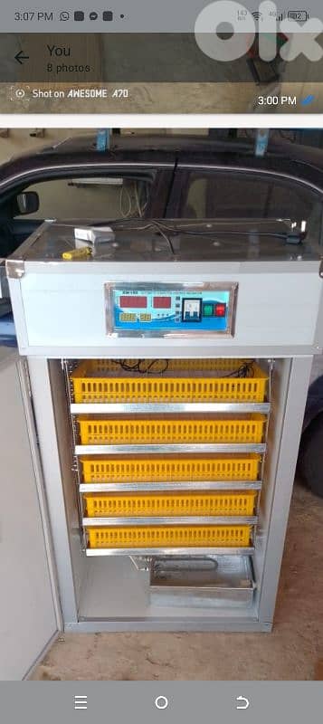 full automatic chicken 444 egg incubator 2