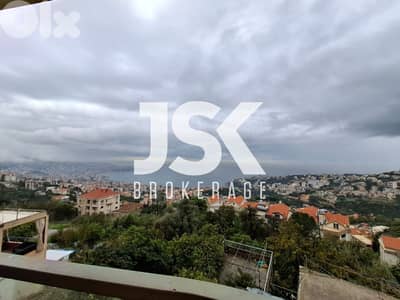 L20855 - Apartment With Sea And Mountain View For Sale In Ghazir