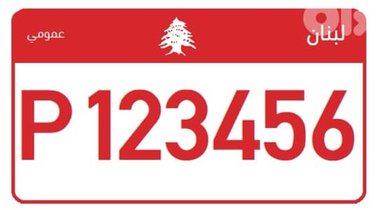 نمره عمومي TAXi plate