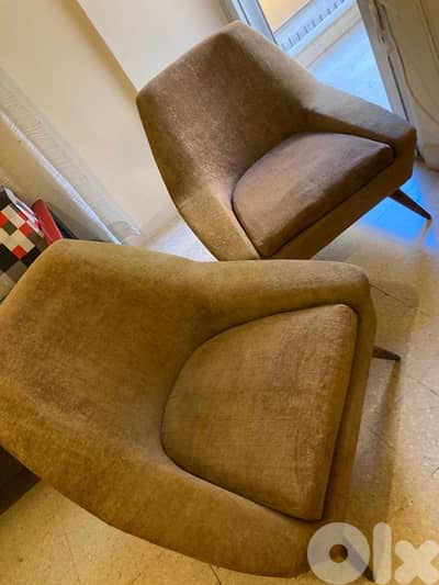 2 vintage sofas for sale