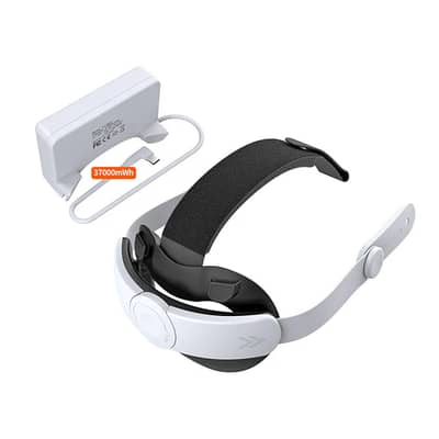 Adjustable Head Strap,Rechargeable Battery 37000mWh for Meta Quest3/3s