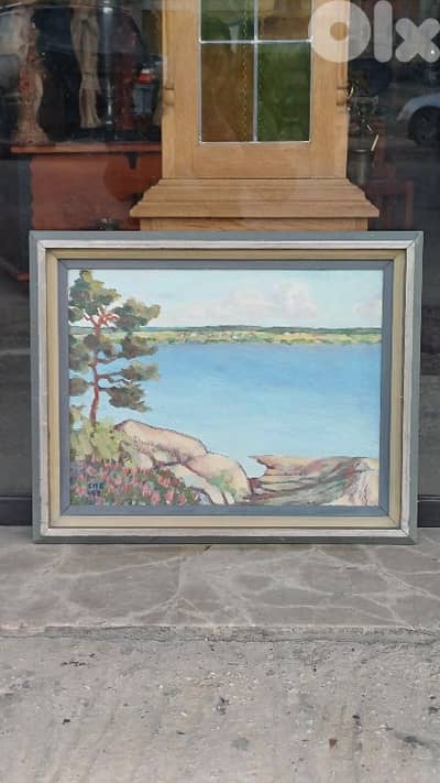 لوحة رسم زيتي اوروبية