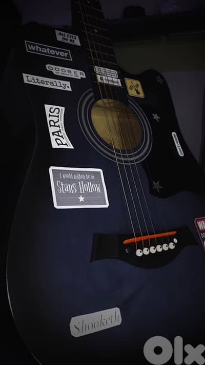guitar with daddario strings