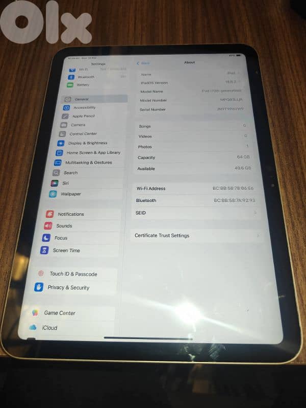 ipad 10 5