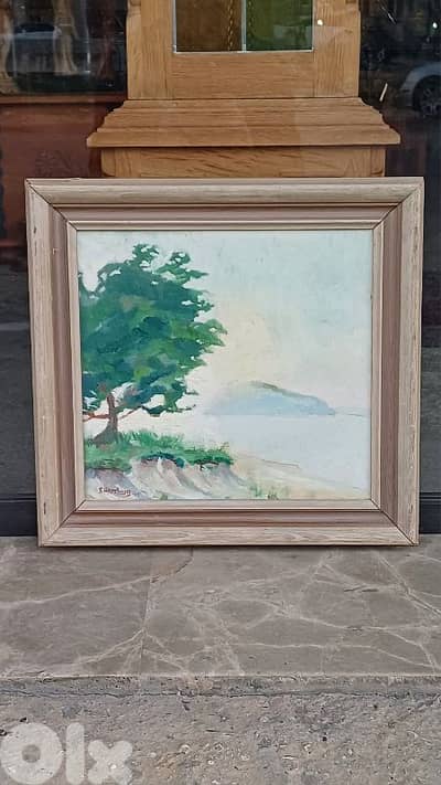 لوحة رسم زيتي اوروبية