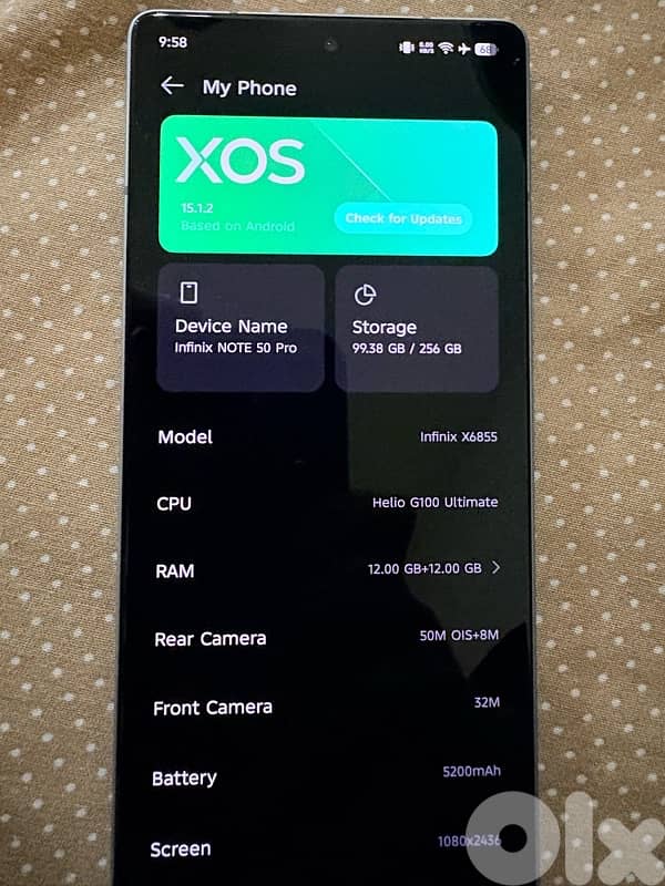 infinix note 50 pro 5