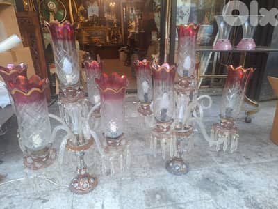 لمبادير اوبالين اصلي قديم تشيكي مميز عدد٢