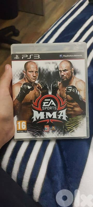 Mma ps3 game