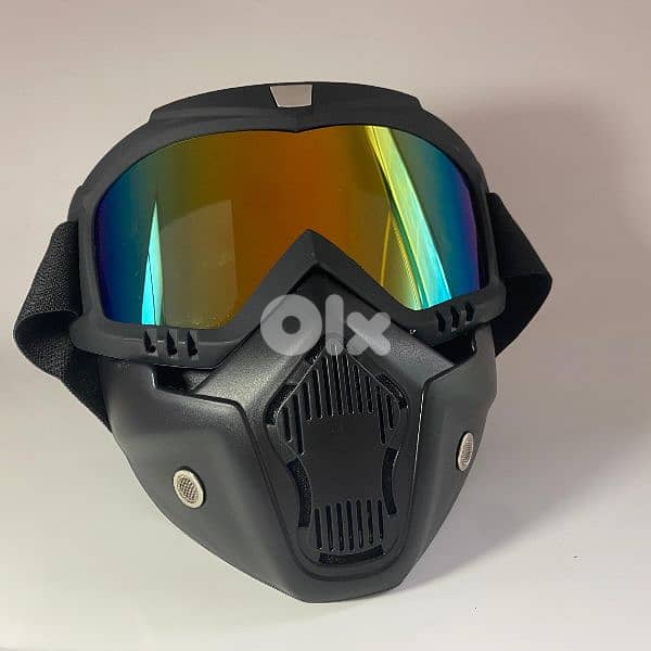 Goggles mask for skiing or moto 1