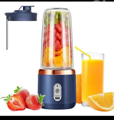 Portable juicer and blender
