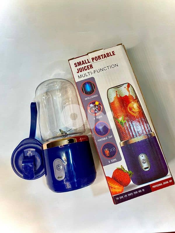 Portable juicer and blender 1