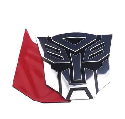 Transformers Metal Sticker For Real Car