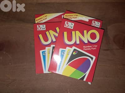 ورق اونو جديد ومختوم بالعلبة