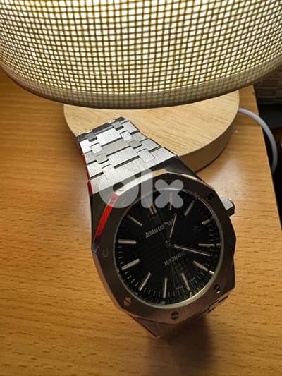 audemars piguet 41mm swiss machine black dial