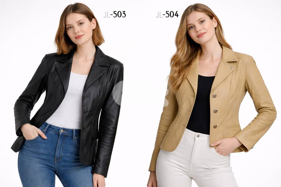 Ladies Leather Jackets of European Brands 2