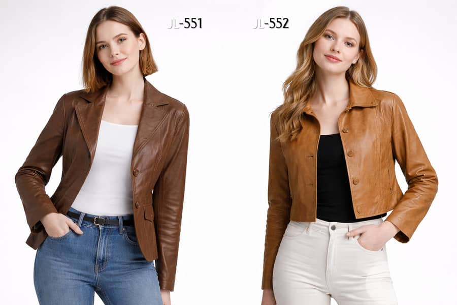 Ladies Leather Jackets of European Brands 5