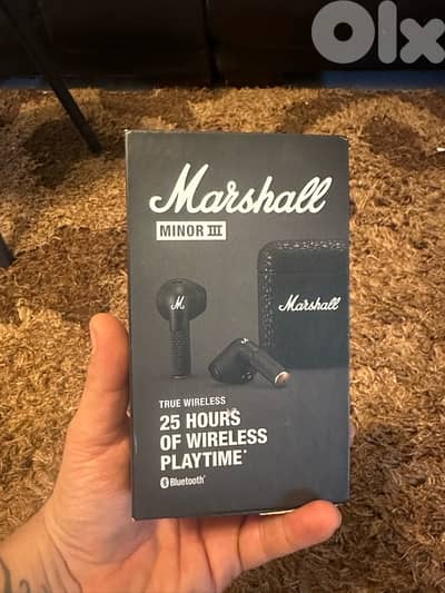 earbuds earphones marshall minor 3