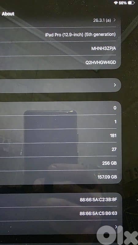 ipad 12.9 pro 5th generation 6