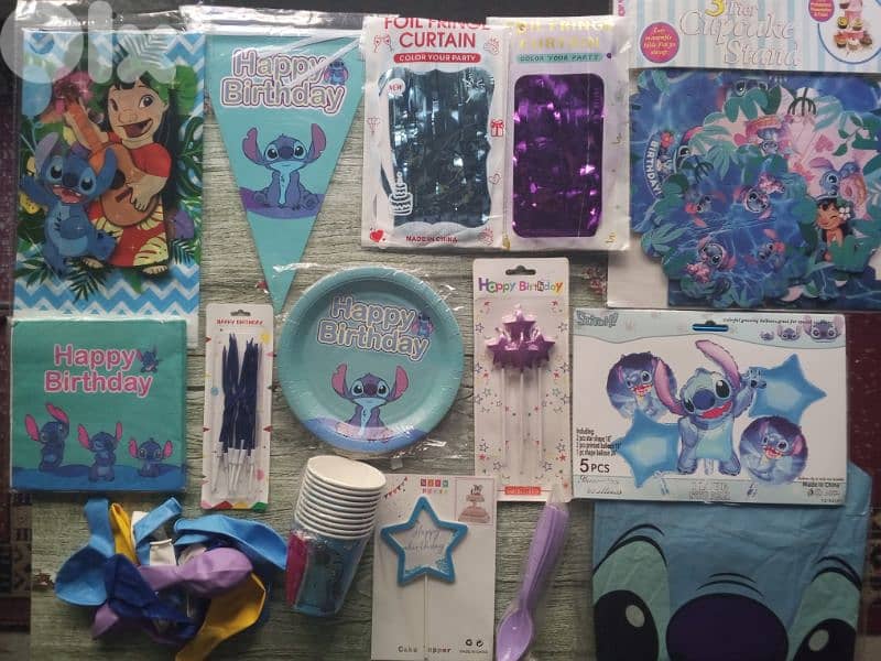stitch birthday supplies 1