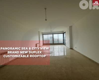 duplex, terrace, city and the sea view, Hazmiyeh/الحازمية REF#JS134439