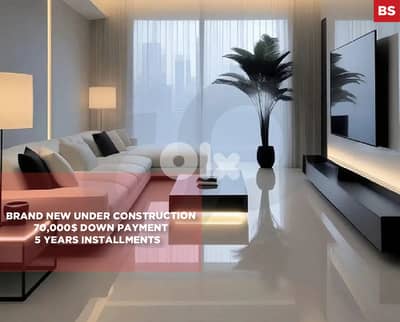 Brand New Under Construction , in the Heart ZALKA /زلقا  REF#BS134455