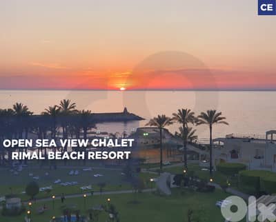 Open Sea View ,Chalet , Rimal Beach Resort /رمال بيتش REF#CE134458