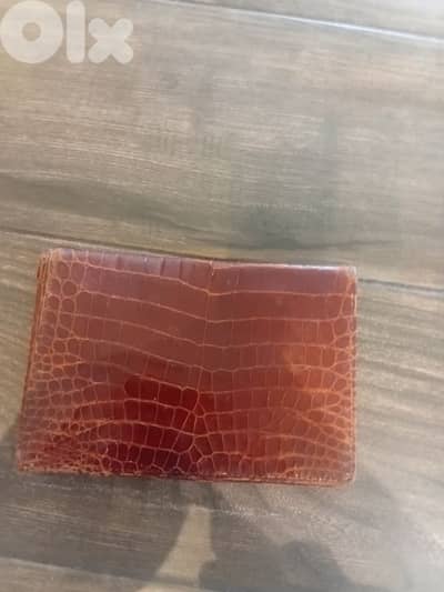 wallet from snake skin