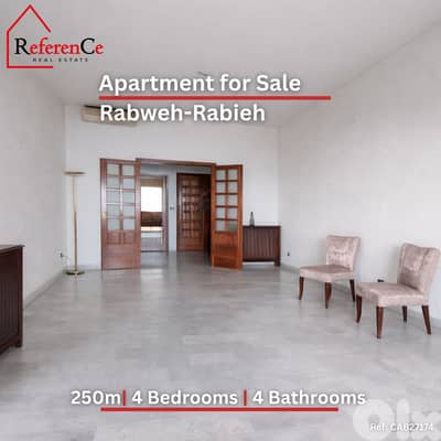Spacious Apartment in Rabweh Rabieh شقة واسعة في ربوة رابيا