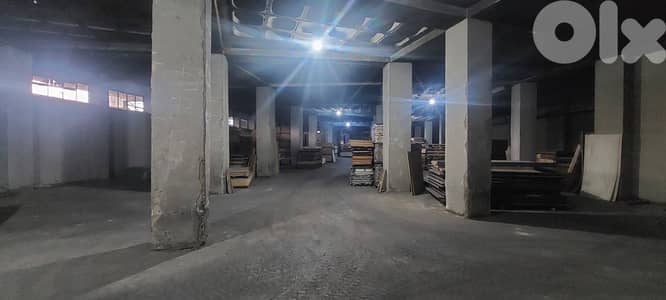 Industrial Warehouse for rent in Mar Roukoz مستودع صناعي للايجار في