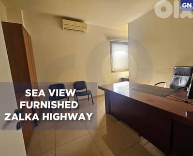 Prime Highway Location, furnished, sea view,Zalka/الزلقا  REF#GN134469