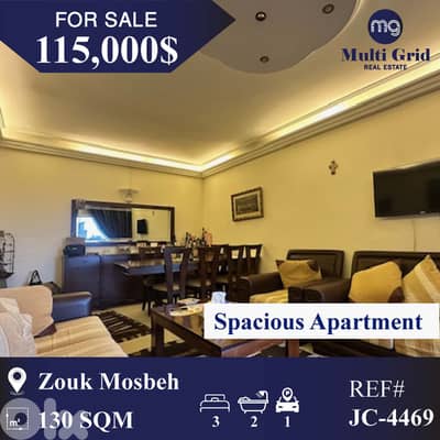 JC-4469 / Apartment for Sale in Zouk Mosbeh, شقة للبيع في زوق مصبح