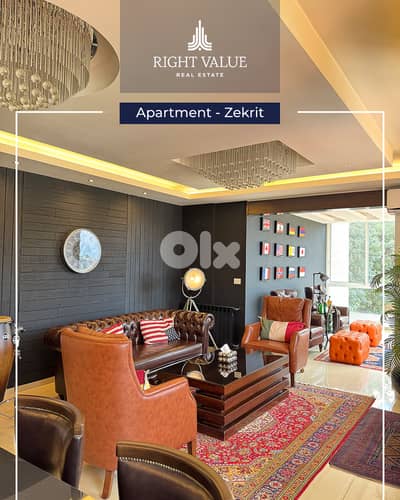 APARTMENT FOR RENT IN ZEKRIT   شقة للإيجار في زكريت