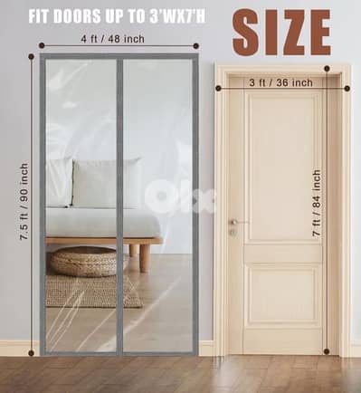 plastic and transparent door