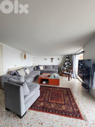 150 SQM Rooftop in Daher El Souwan, Metn + Sea and Mountain View