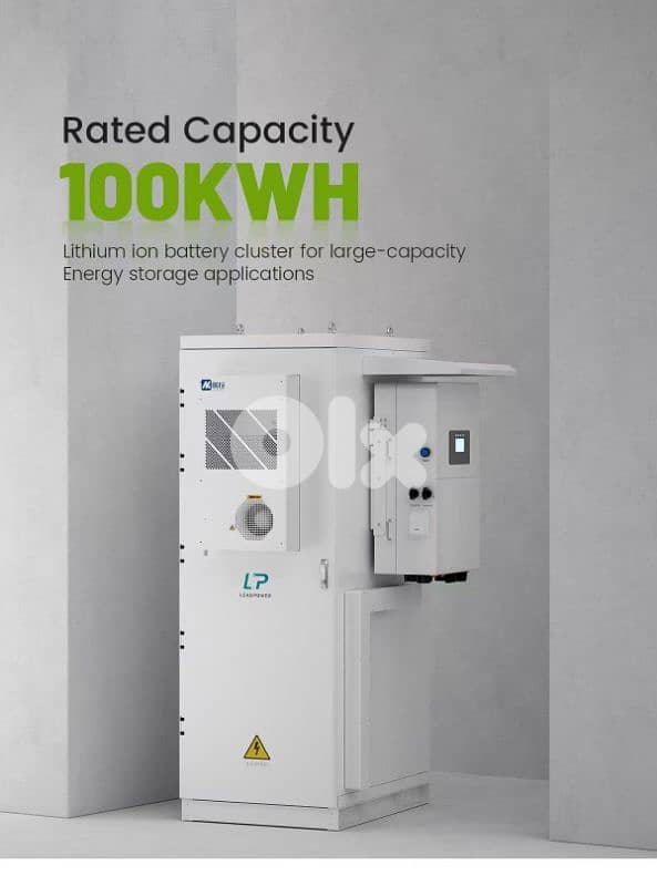 LP 16kWh LiFePO4 Home Battery 10kW Output  8000 Cycles  Touchscreen 5