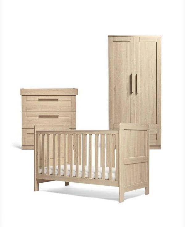 Mamas and Papas baby bedroom set - Light Oak 1