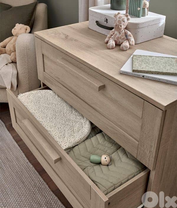 Mamas and Papas baby bedroom set - Light Oak 5